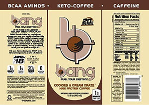 Bang Keto Coffee 16 Ounce Cans